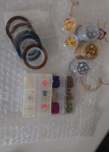 Renkli Tırnak Süsleme Seti - Görsel 2