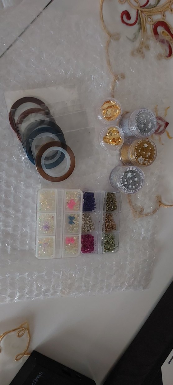 Renkli Tırnak Süsleme Seti - Görsel 2