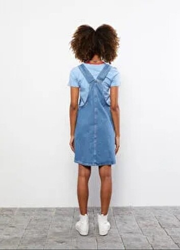 LC Waikiki LCW Jean kot salopet elbise