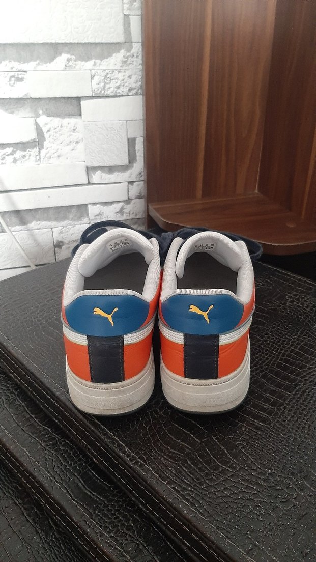 Puma Renkli Bağcıklı Spor Ayakkabısı 46 numaradır - Görsel 3