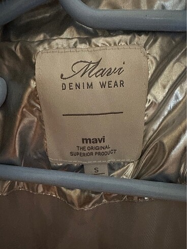 Mavi Jeans Mavi parlak mont