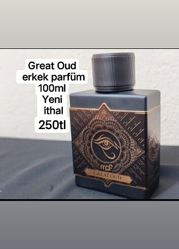 Erkek Parfüm Great Oud 