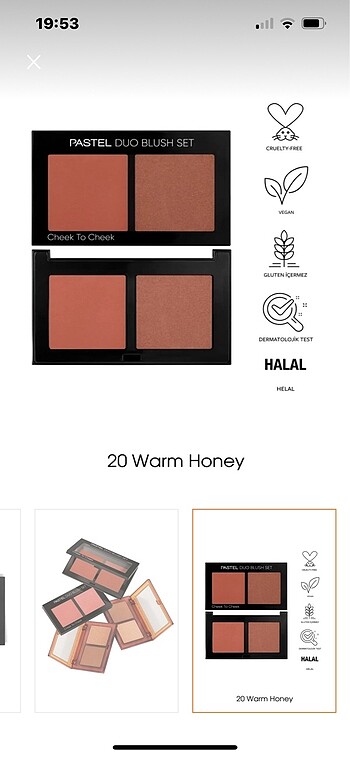 Pastel Pastel allık & bronzer