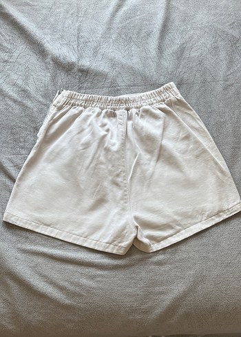 Addax Beyaz Kadın Mini Şort Etek