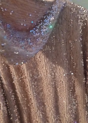 Pembe Parlak Uzun Kollu Kadın Bluz - Görsel 5