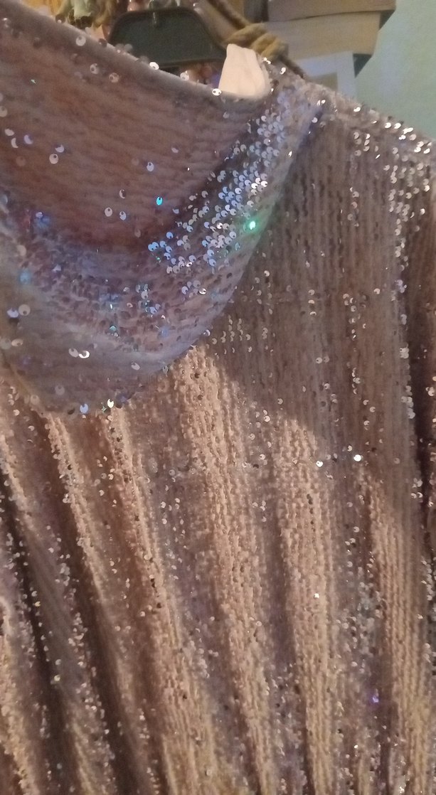 Pembe Parlak Uzun Kollu Kadın Bluz - Görsel 5