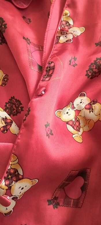 universal Beden çeşitli Renk Saten pijama takimi 