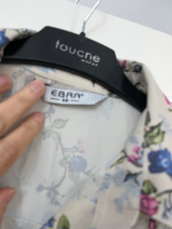 Çiçek Desenli Midi Kadın Gömlek Elbise - Görsel 2