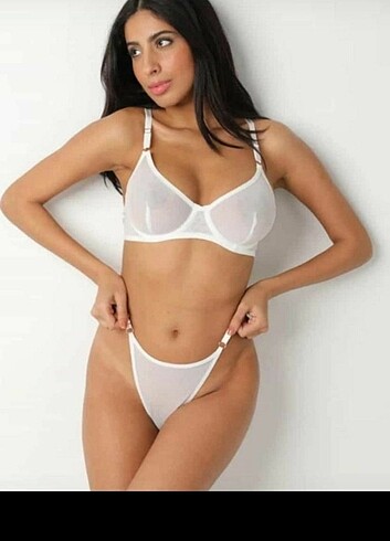 Diğer Transparan tül bralet sütyen takım