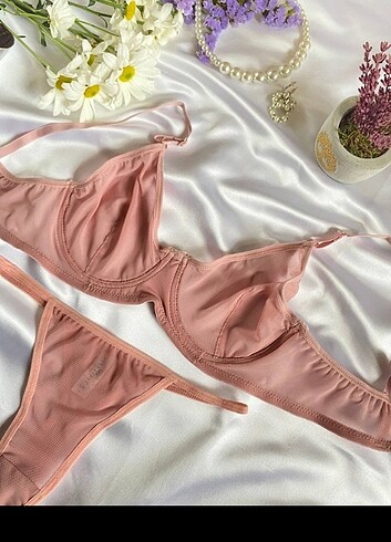 Diğer Transparan tül bralet takim
