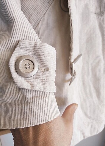 Koton kadife trençkot - Görsel 4