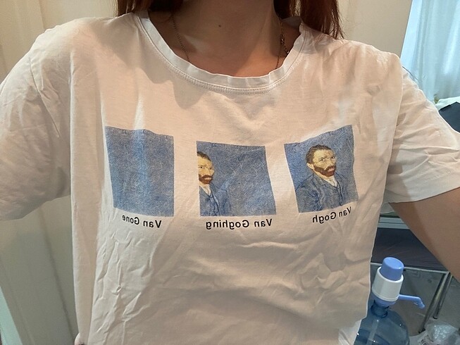 Diğer köstebek van gogh t shirt