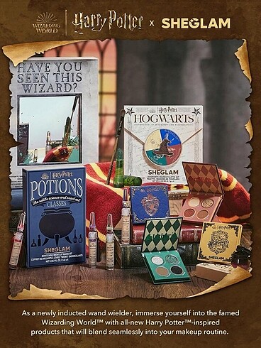Diğer sheglam harry potter set