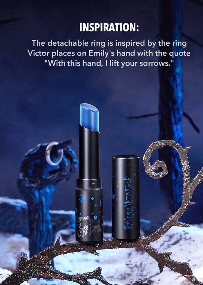 Sheglam Corpse Bride Lip Balm Yüzük Hediyeli - Görsel 3