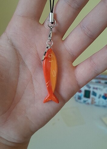Balık charm anahtarlık