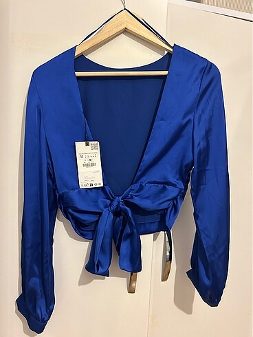 m Beden Zara Saten Bluz