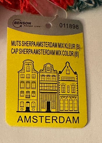 AMSTERDAM Yazılı Bere - Görsel 5