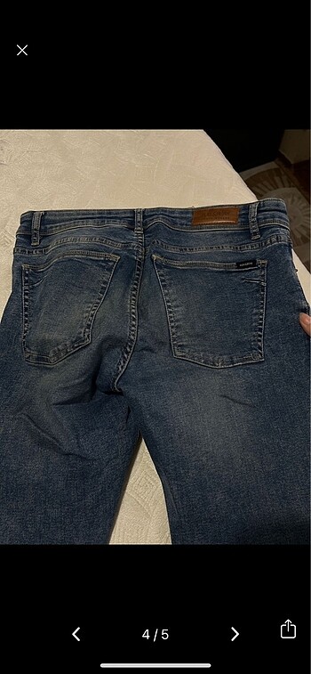 40 Beden lacivert Renk PULL AND BEAR MODEL ERKEK JEAN