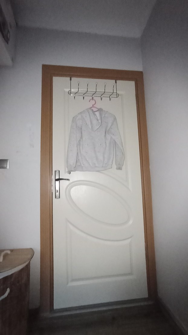 Kız Çocuk Gri Fermuarlı Sweatshirt - Görsel 5