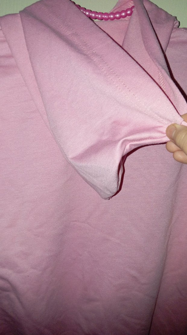 Pembe MIAV Baskılı kız çocuk Sweatshirt - Görsel 5