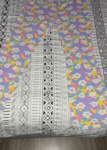 Kız Çocuk Çok Renkli Pilili Tayt - Görsel 4