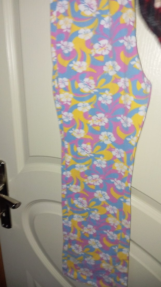 Kız Çocuk Çok Renkli Pilili Tayt - Görsel 3