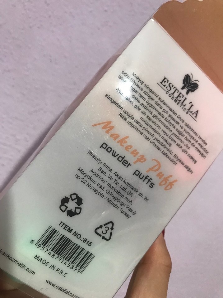 4'lü Pastel Renkli Makyaj Süngeri Seti - Görsel 2