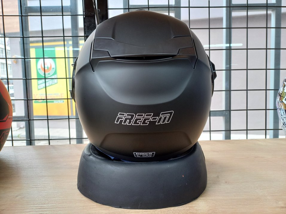 Mat Siyah Yarım Yazlık kask s m l xl xl bedenler - Görsel 2