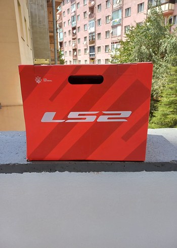 Renkli Baskılı Motosiklet Kaskı LS2 - Görsel 8