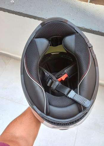 Renkli Baskılı Motosiklet Kaskı LS2 - Görsel 7