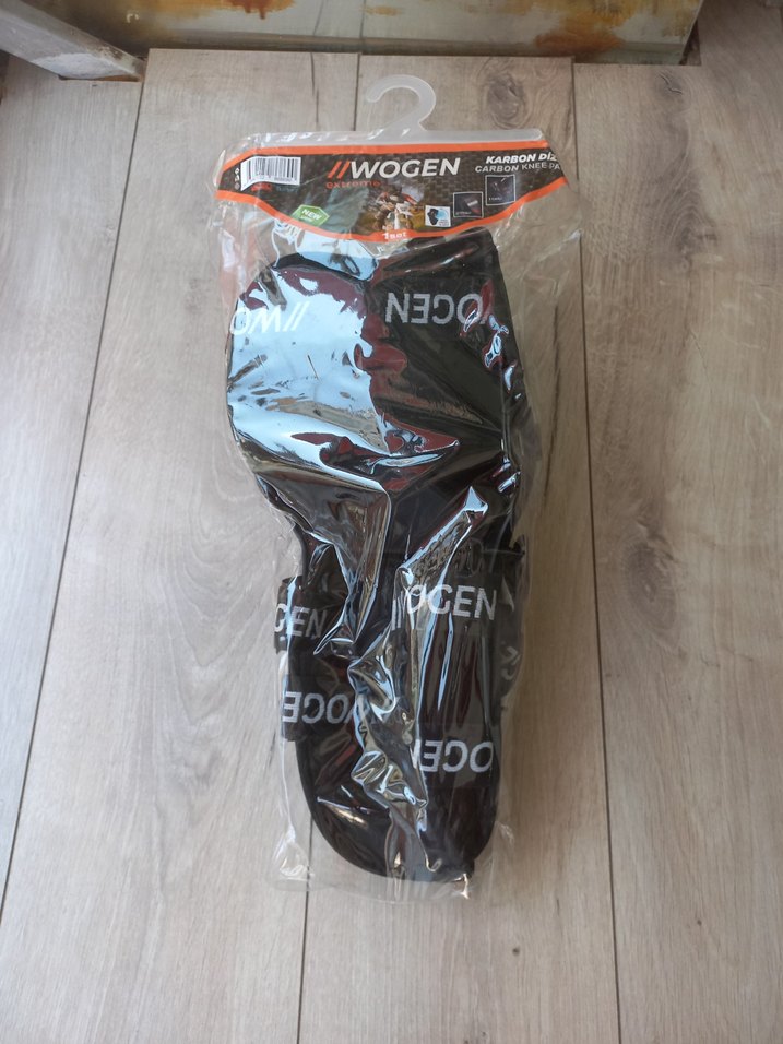 Siyah Desenli Motosiklet Dizlikleri Velcro Bantlı - Görsel 3