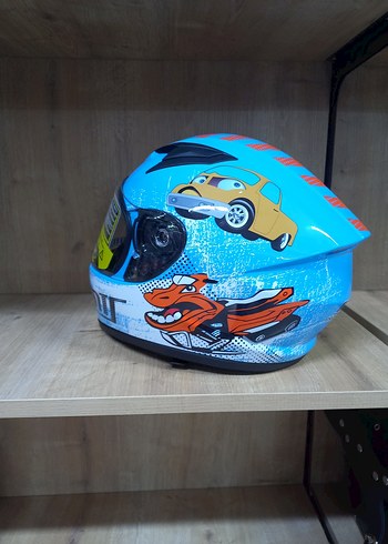 Motosiklet çocuk kaskı standart beden - Görsel 2