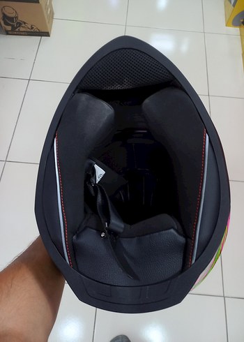 RENKLİ BASKILI FULL FACE KASK S BEDEN - Görsel 4