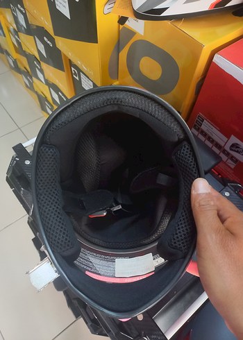 Parlak Pembe Baskılı çocuk motosiklet Kaskı - Görsel 5