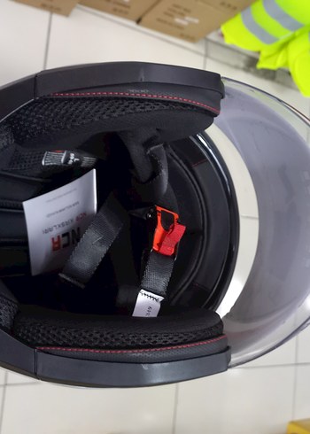 YARIM KASK BEYAZ RENK S M L XL - Görsel 4