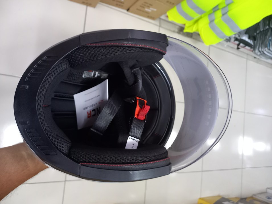 YARIM KASK BEYAZ RENK S M L XL - Görsel 4