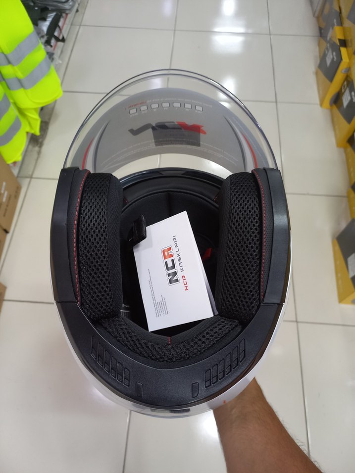 Gri renk yarım kask s m l xl - Görsel 4