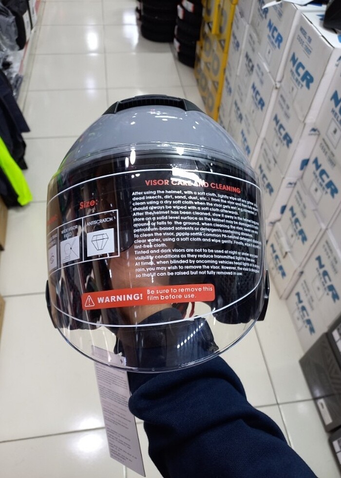 KASK YARIM AÇIK SIFIR ETİKETLİ UYGUN FİYAT - Görsel 4