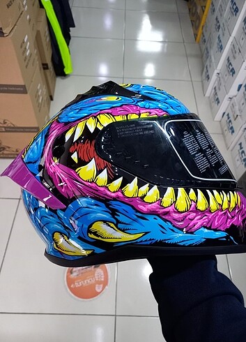 MT KASK FULL FACE KAPALI SIFIR ETİKETLİ - Görsel 3