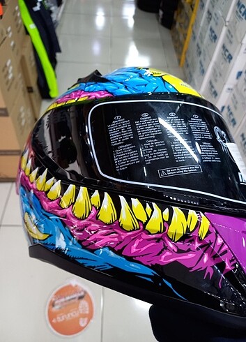 MT KASK FULL FACE KAPALI SIFIR ETİKETLİ - Görsel 4