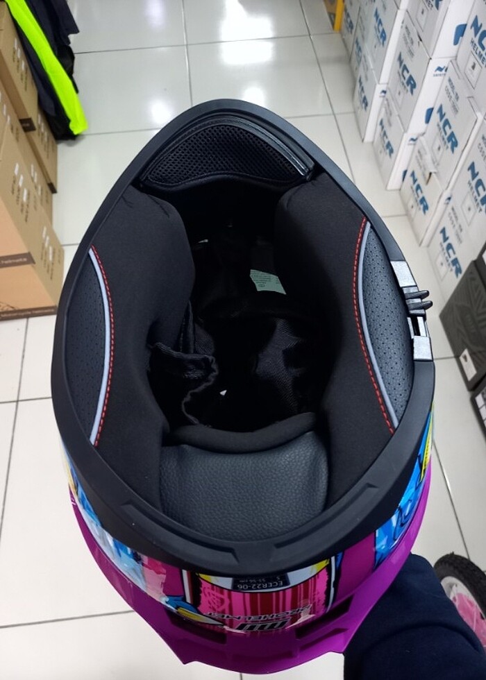 MT KASK FULL FACE KAPALI SIFIR ETİKETLİ - Görsel 5