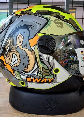 YARIM KASK SWAY SIFIR ETİKETLİ - Görsel 3