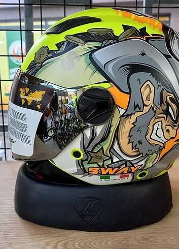 YARIM KASK SWAY SIFIR ETİKETLİ - Görsel 4
