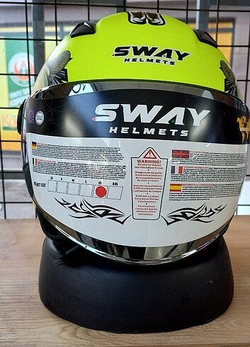 YARIM KASK SWAY SIFIR ETİKETLİ - Görsel 5