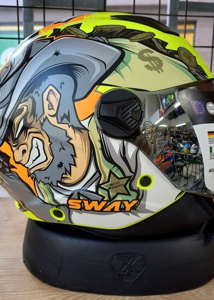 YARIM KASK SWAY SIFIR ETİKETLİ - Görsel 3