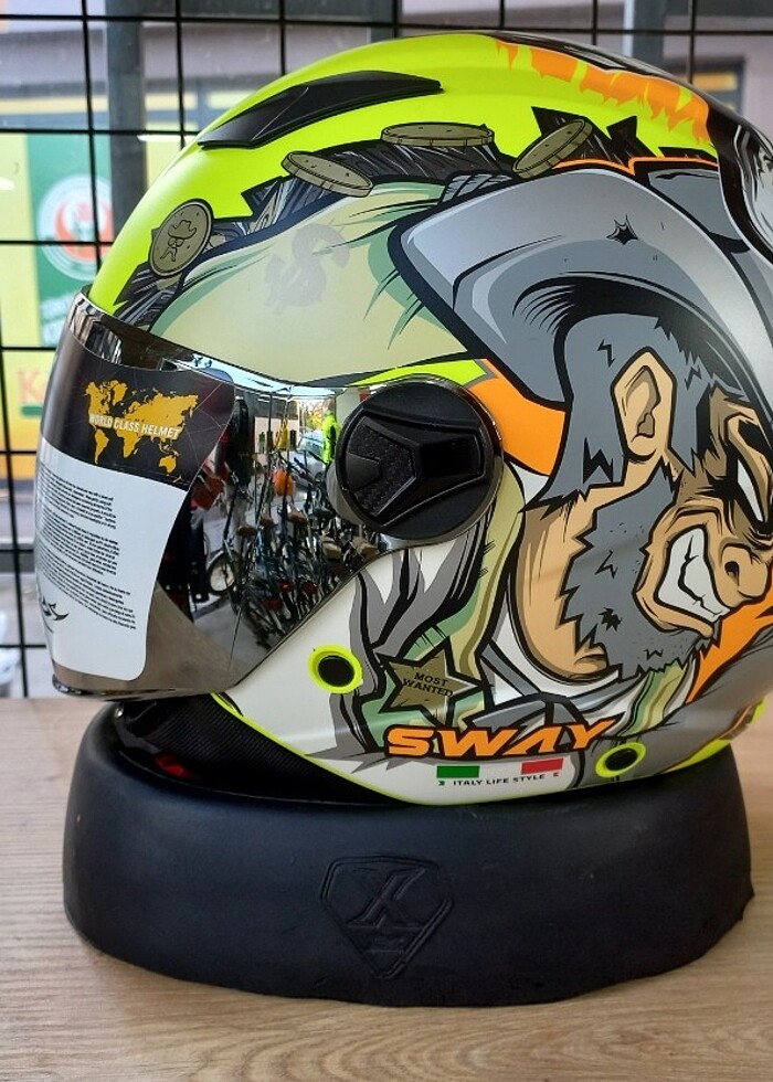 YARIM KASK SWAY SIFIR ETİKETLİ - Görsel 4