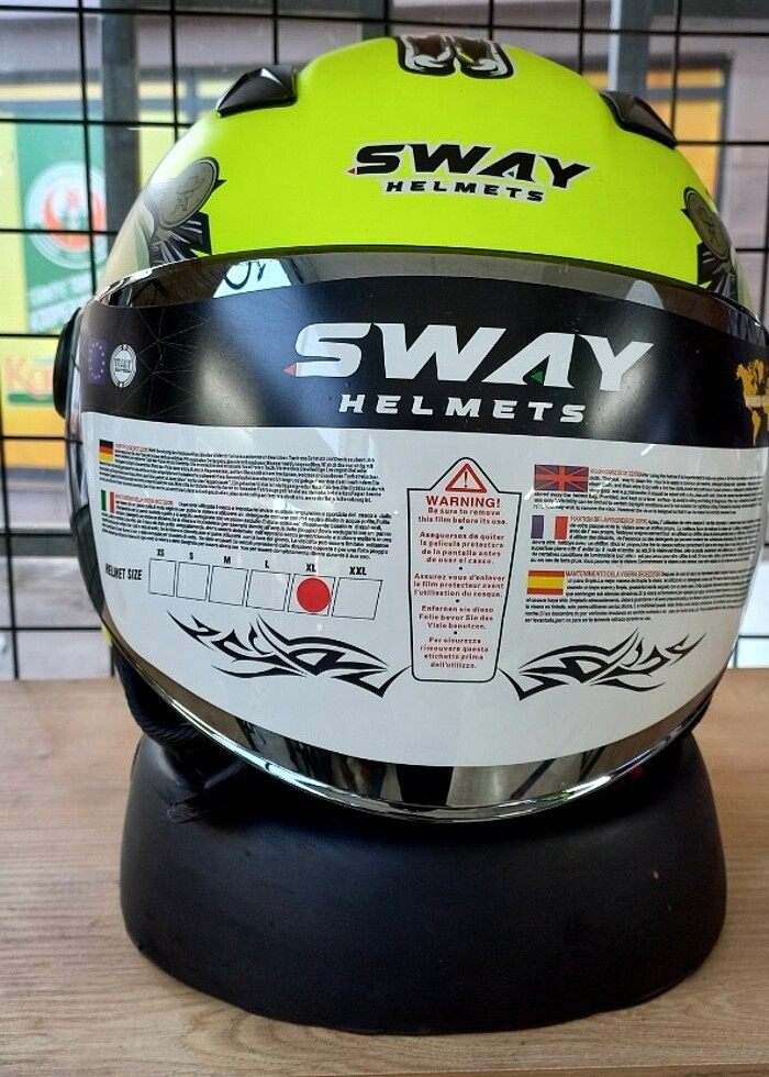 YARIM KASK SWAY SIFIR ETİKETLİ - Görsel 5