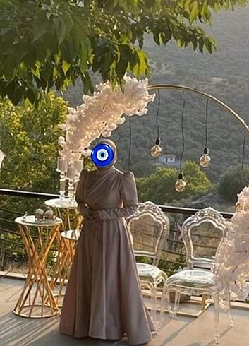 Tesettür abiye elbise