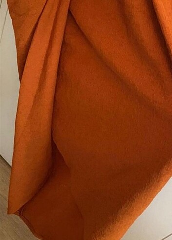 s Beden turuncu Renk H&M elbise
