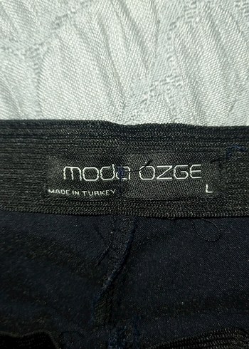 Diğer Siyah Pilili Midi Kadın Denim Pantolon